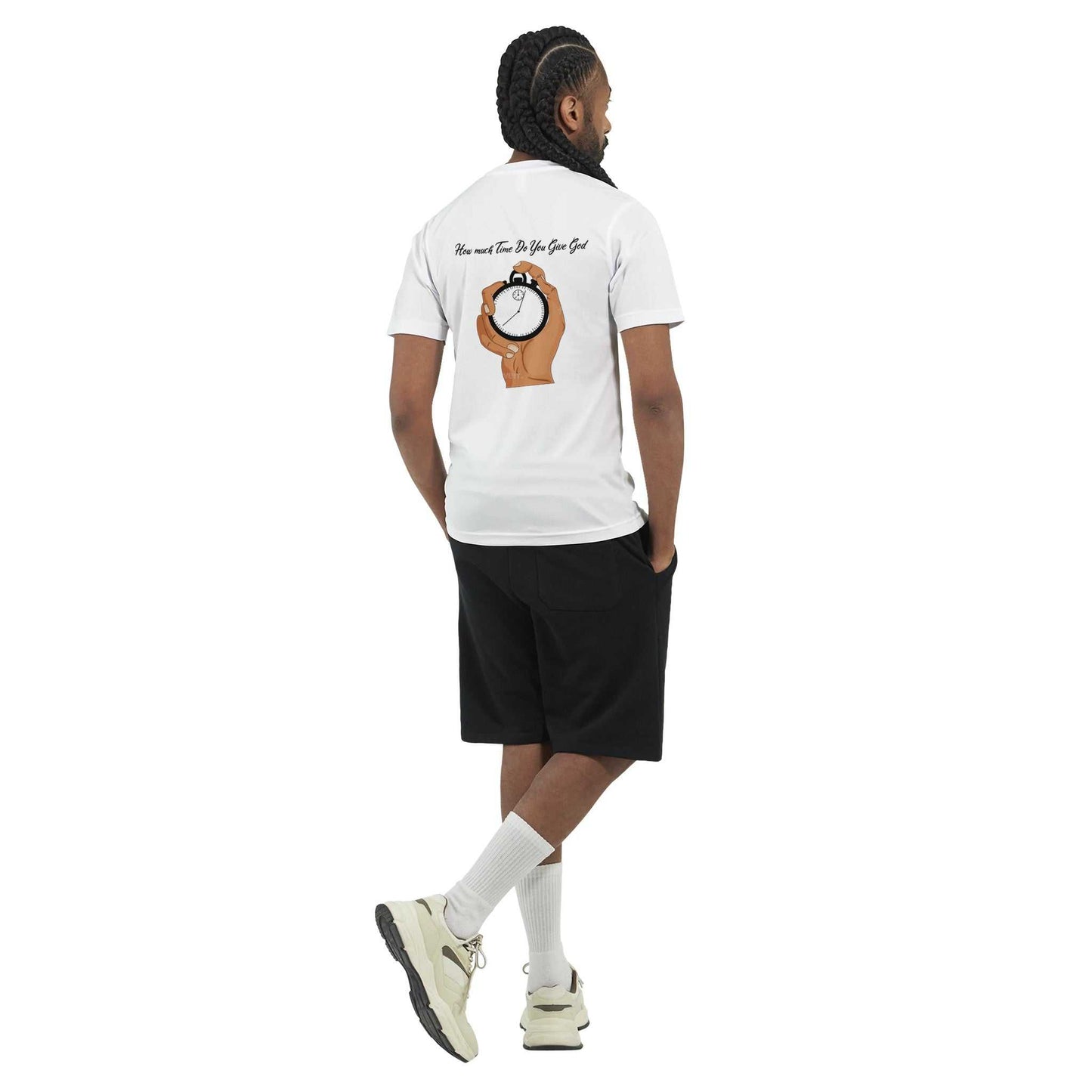 Performance Unisex Crewneck T-shirt - How Much Time Do You Give God