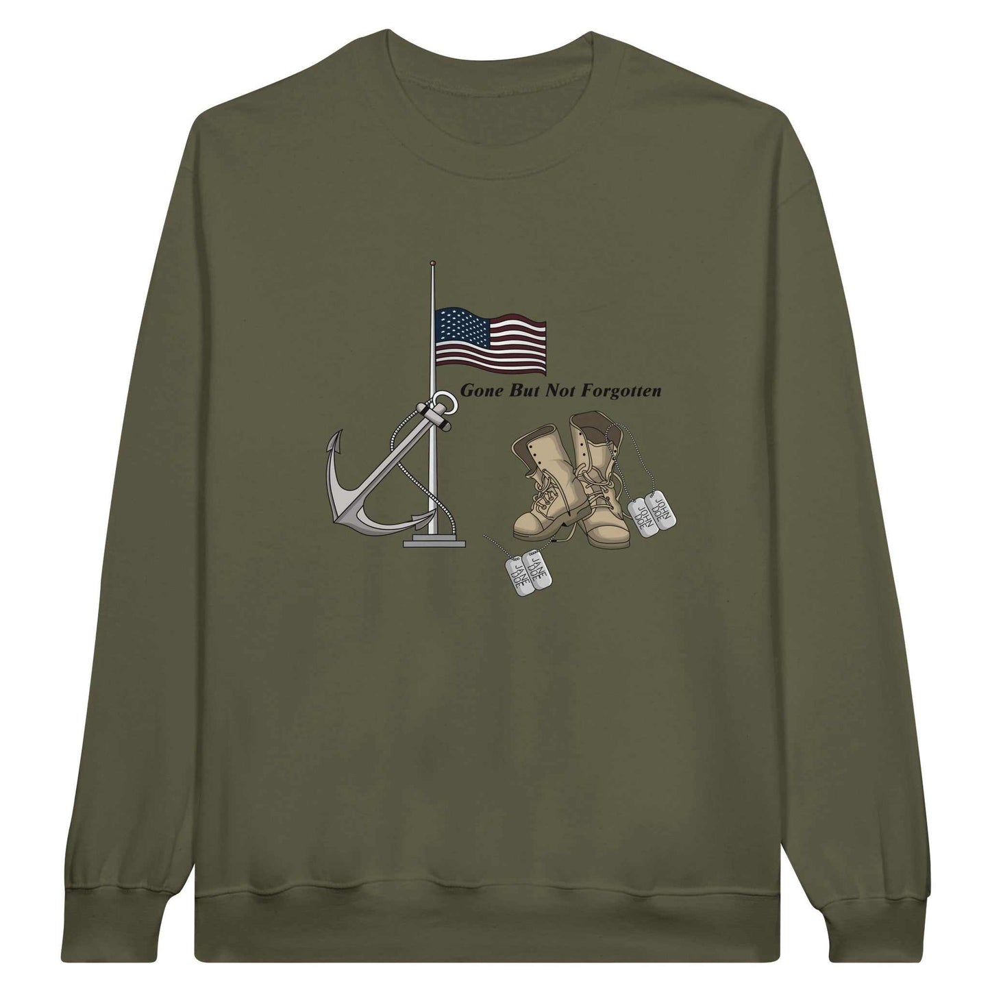 Classic Unisex Crewneck Sweatshirt - Gone But NOT Forgotten