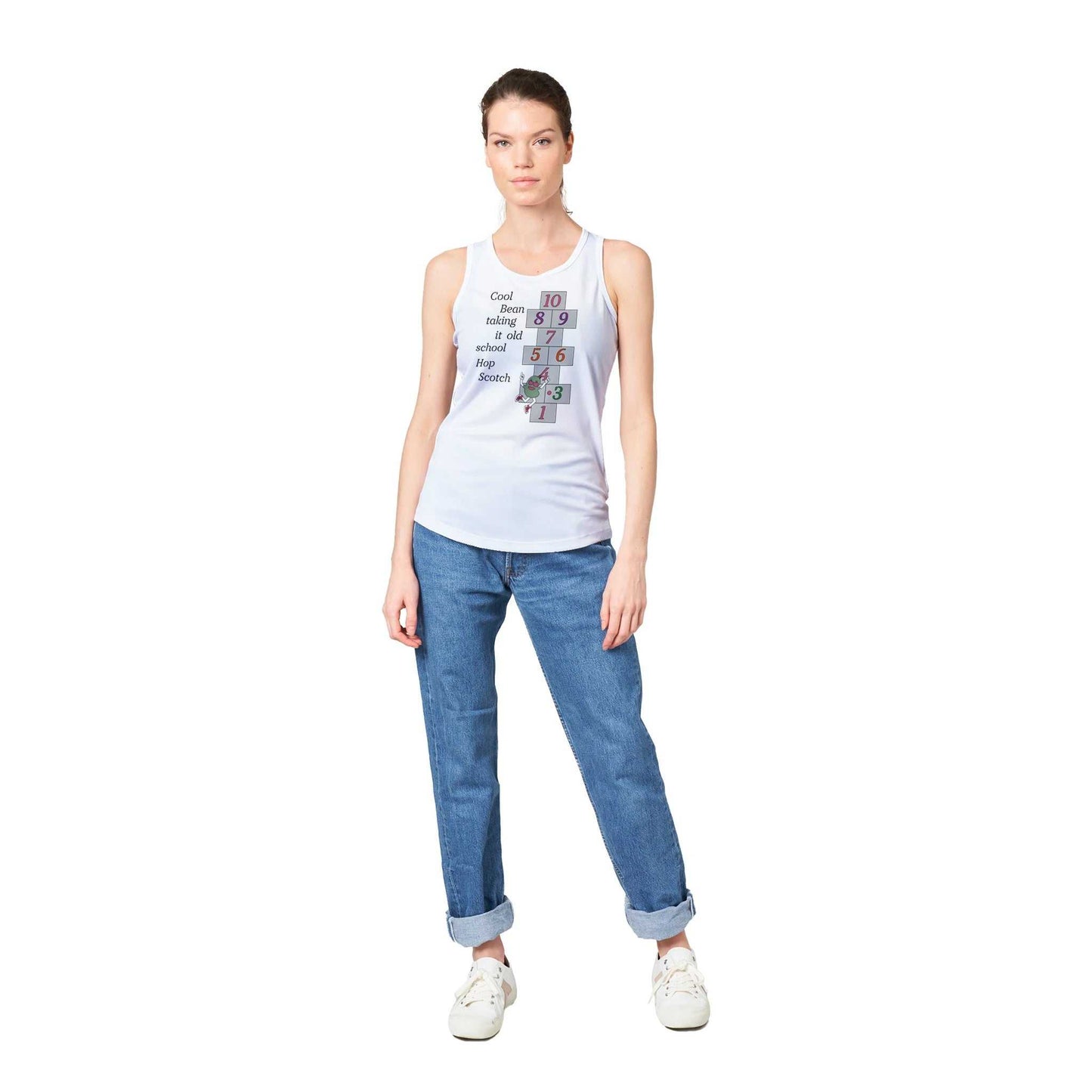 Performance Womens Tank Top - Hop Scotch - Do you remember