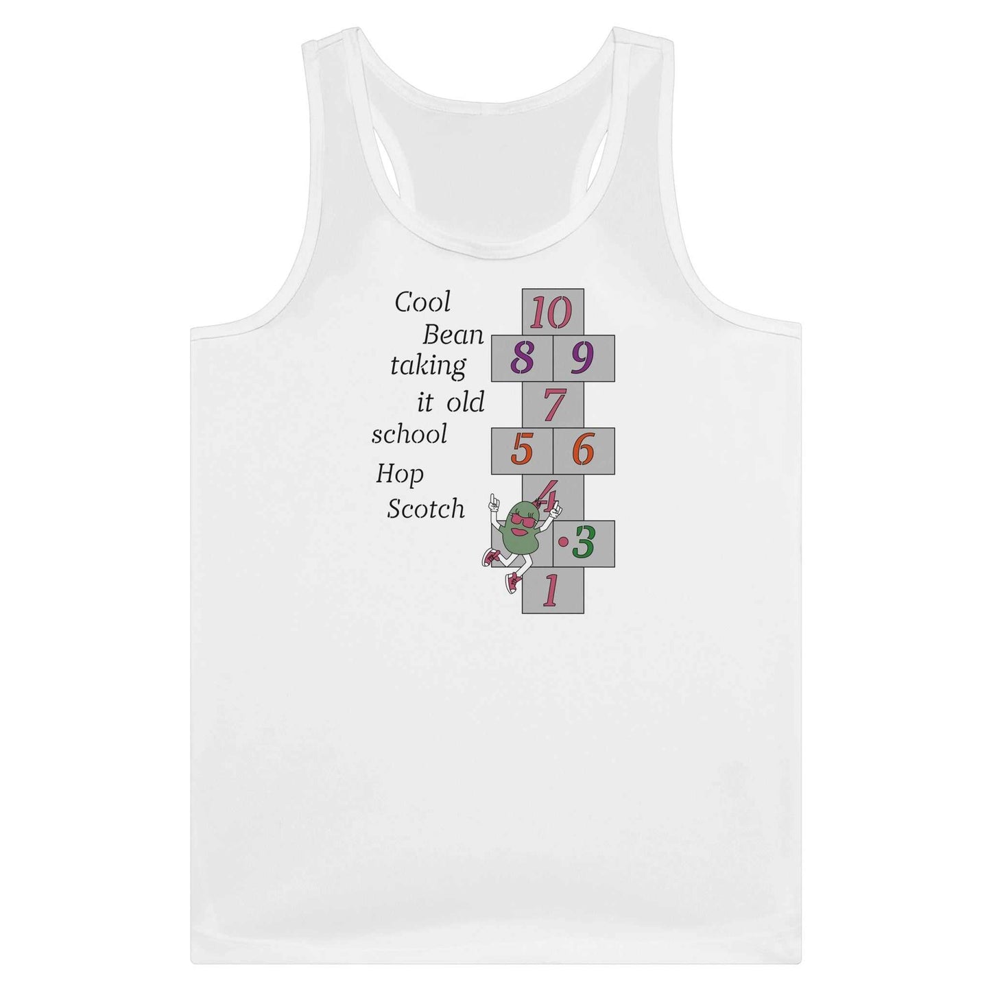 Performance Womens Tank Top - Hop Scotch - Do you remember
