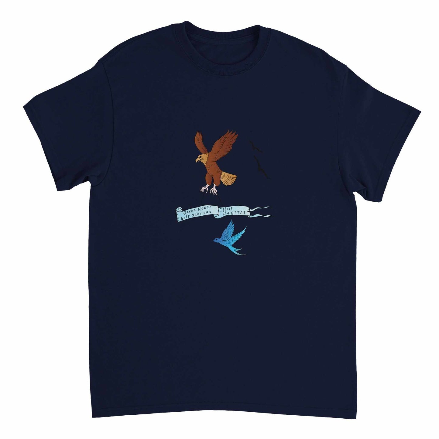 Heavyweight Unisex Crewneck T-shirt - The Habitat