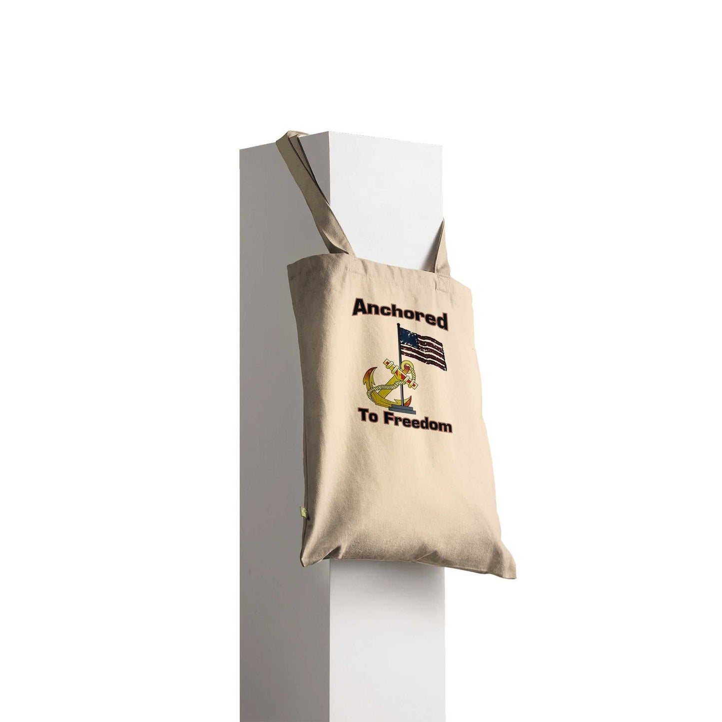 Premium Tote Bag - Anchored to Freedom