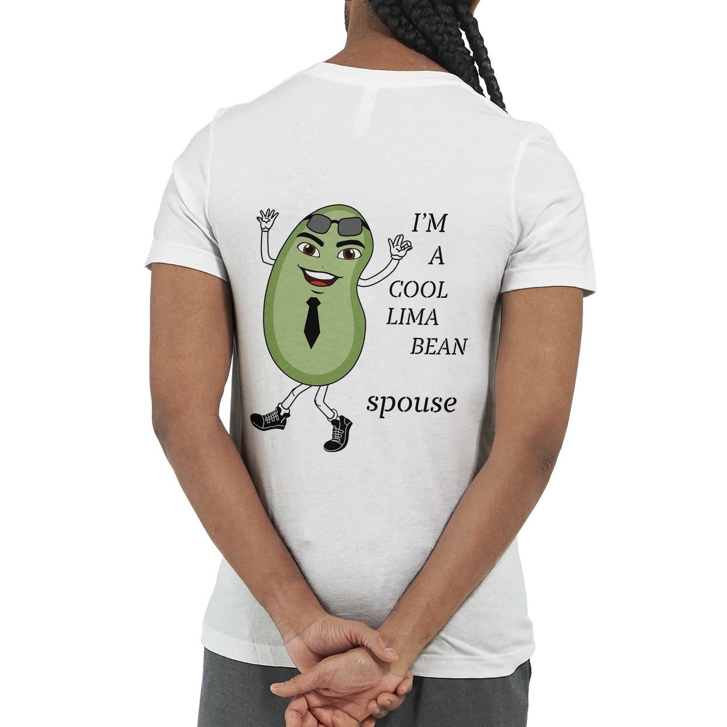 Premium Unisex Crewneck T-shirt - Cool Lima Bean Spouse