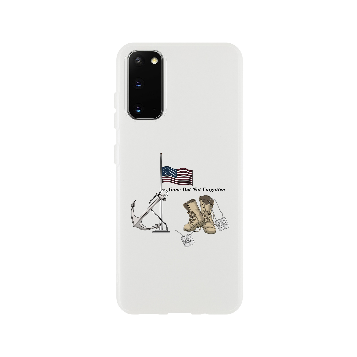 Samsung Flexi case - Gone But Not Forgotten