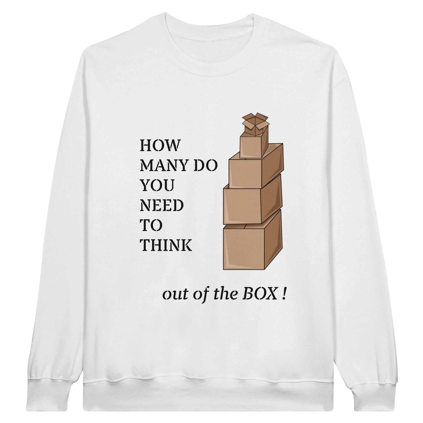 Classic Unisex Crewneck Sweatshirt - Thinking out the Box