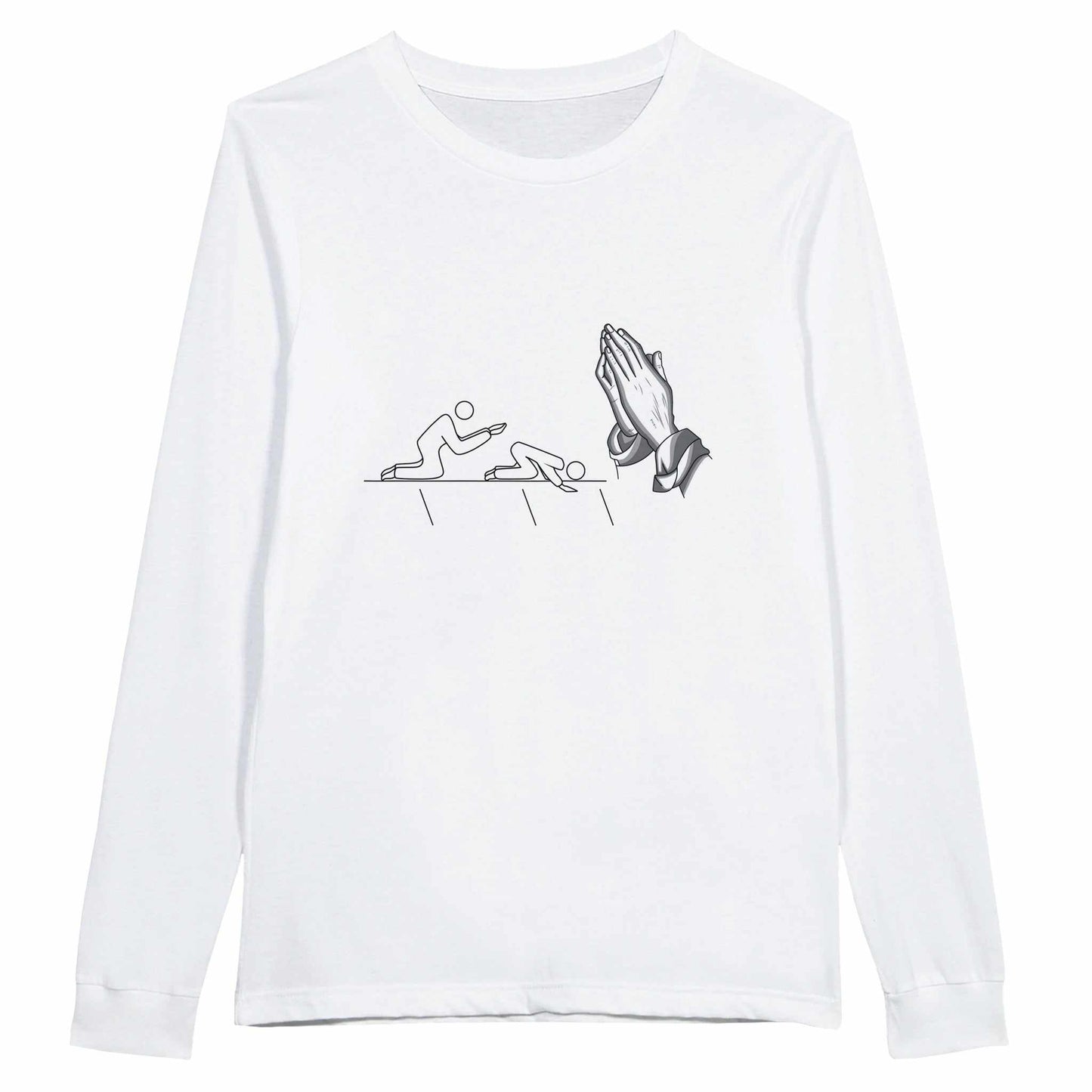 Short sleeve Kneeling t-shirt - Premium Unisex Longsleeve T-shirt