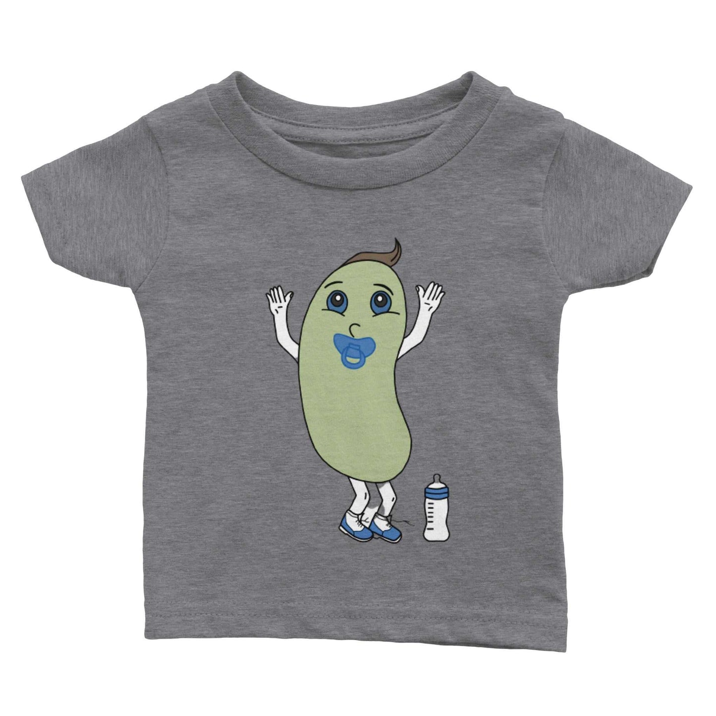 Classic Baby Crewneck T-shirt - Baby Cool Lima Bean