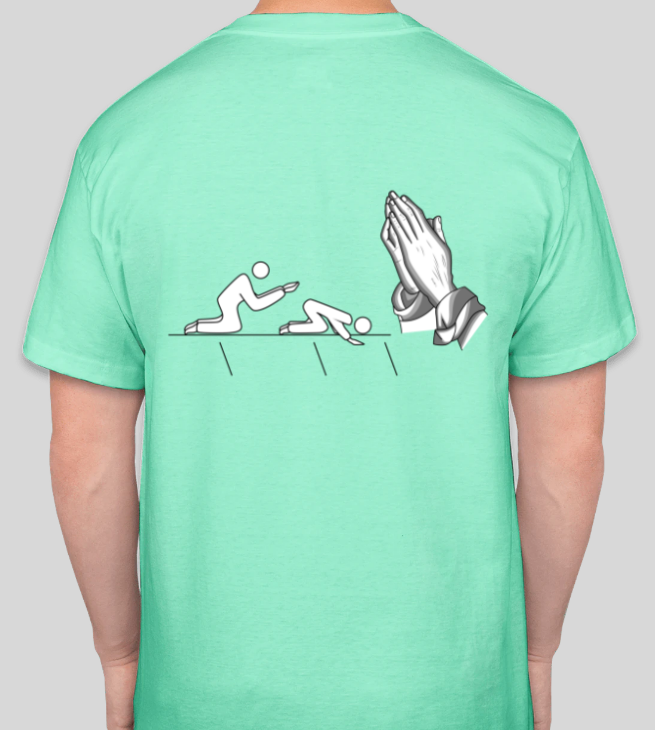 Short sleeve Kneeling t-shirt - Yvante1