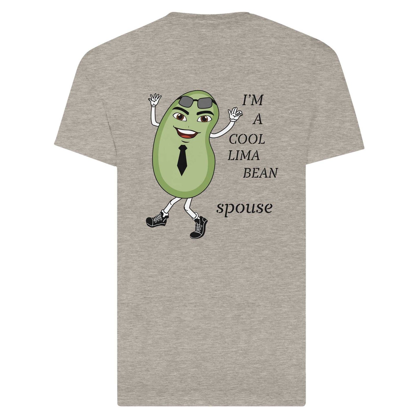 Premium Unisex Crewneck T-shirt - Cool Lima Bean Spouse