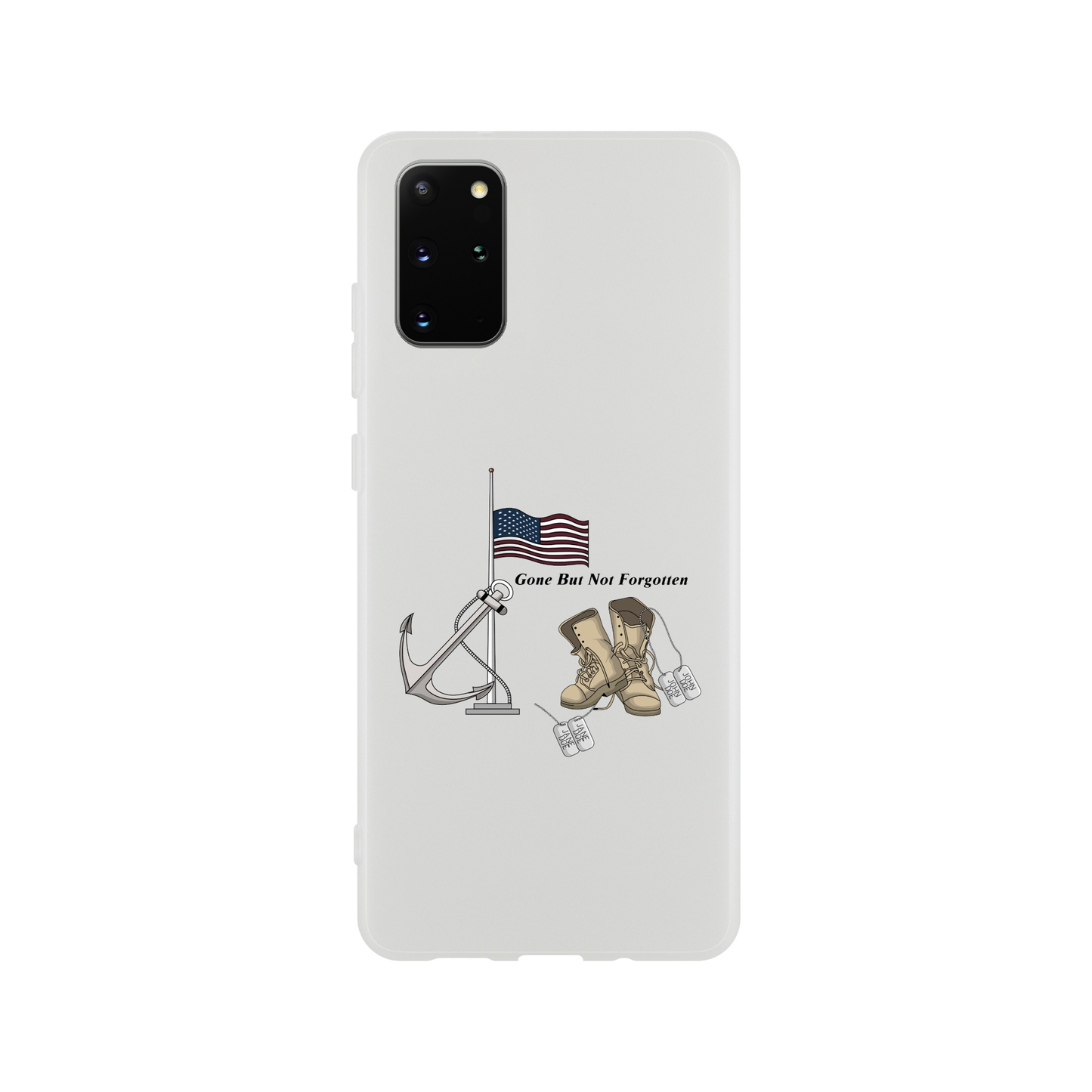 Samsung Flexi case - Gone But Not Forgotten