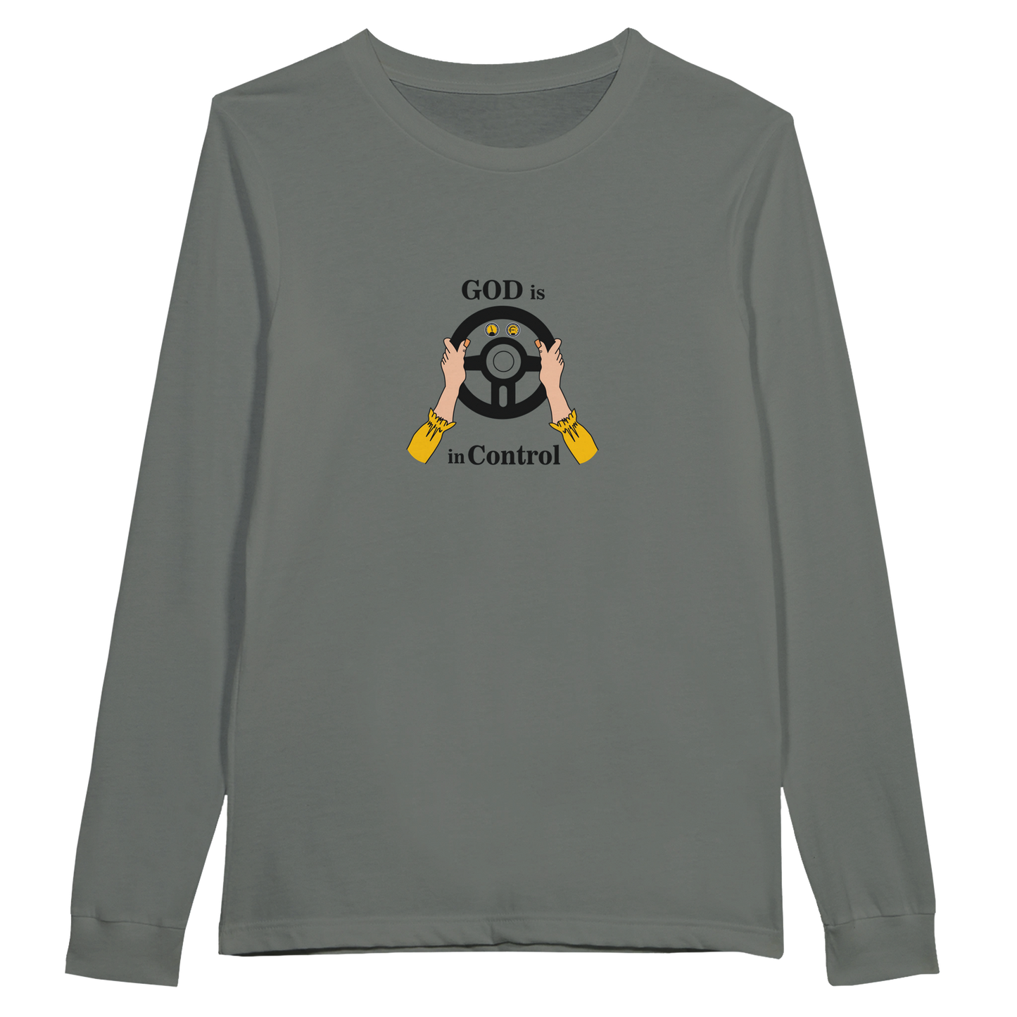 Premium Unisex Longsleeve T-shirt - God is In Control
