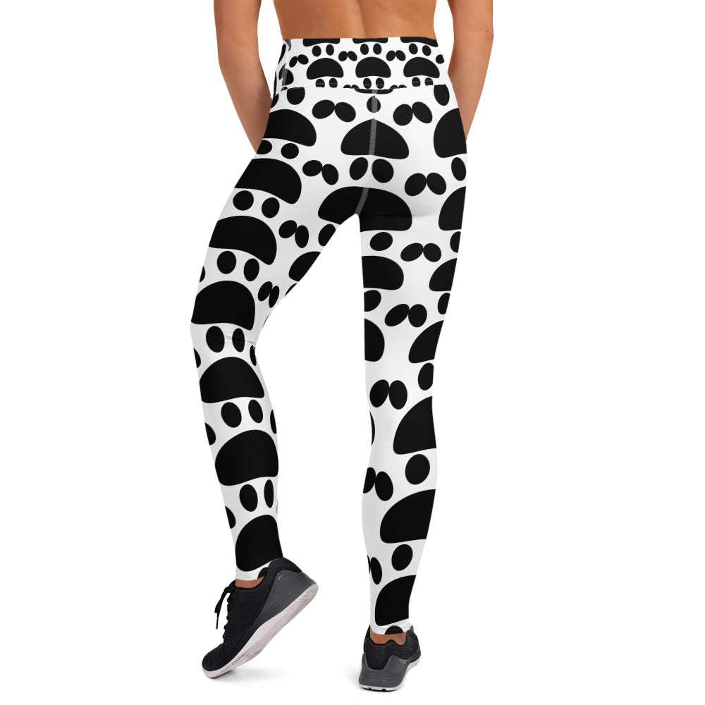 Yoga Leggings - Dog Paws