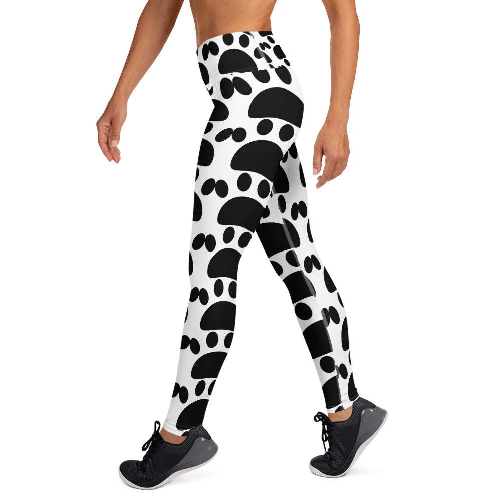Yoga Leggings - Dog Paws