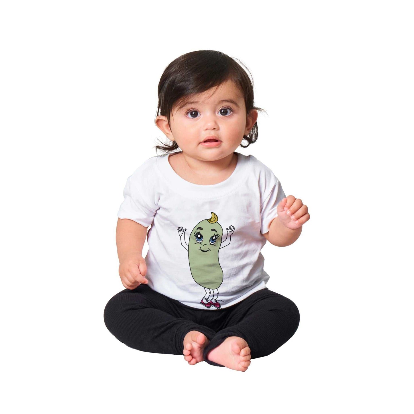 Classic Baby Crewneck T-shirt - Baby Cool Lima Bean