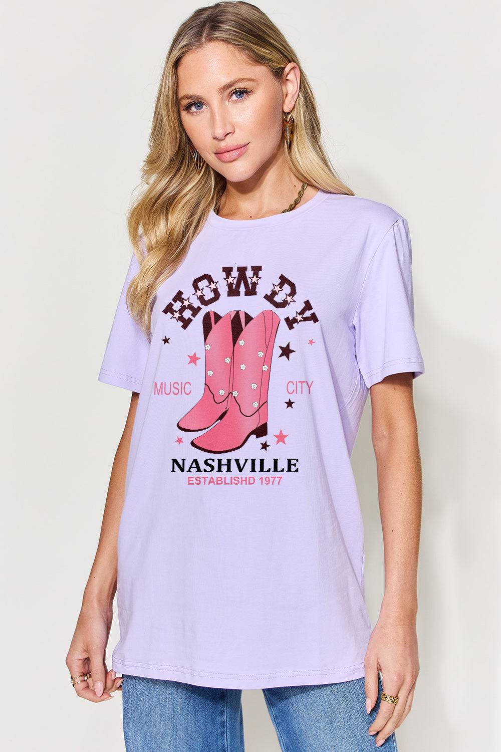 Simply Love Full Size Graphic Round Neck Short Sleeve T-Shirt