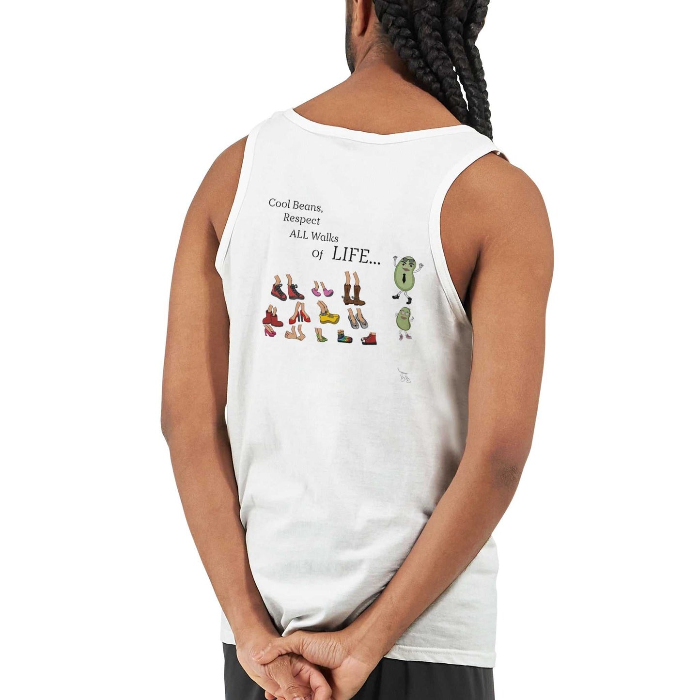 Premium Unisex Tank Top - Respect all walks of life