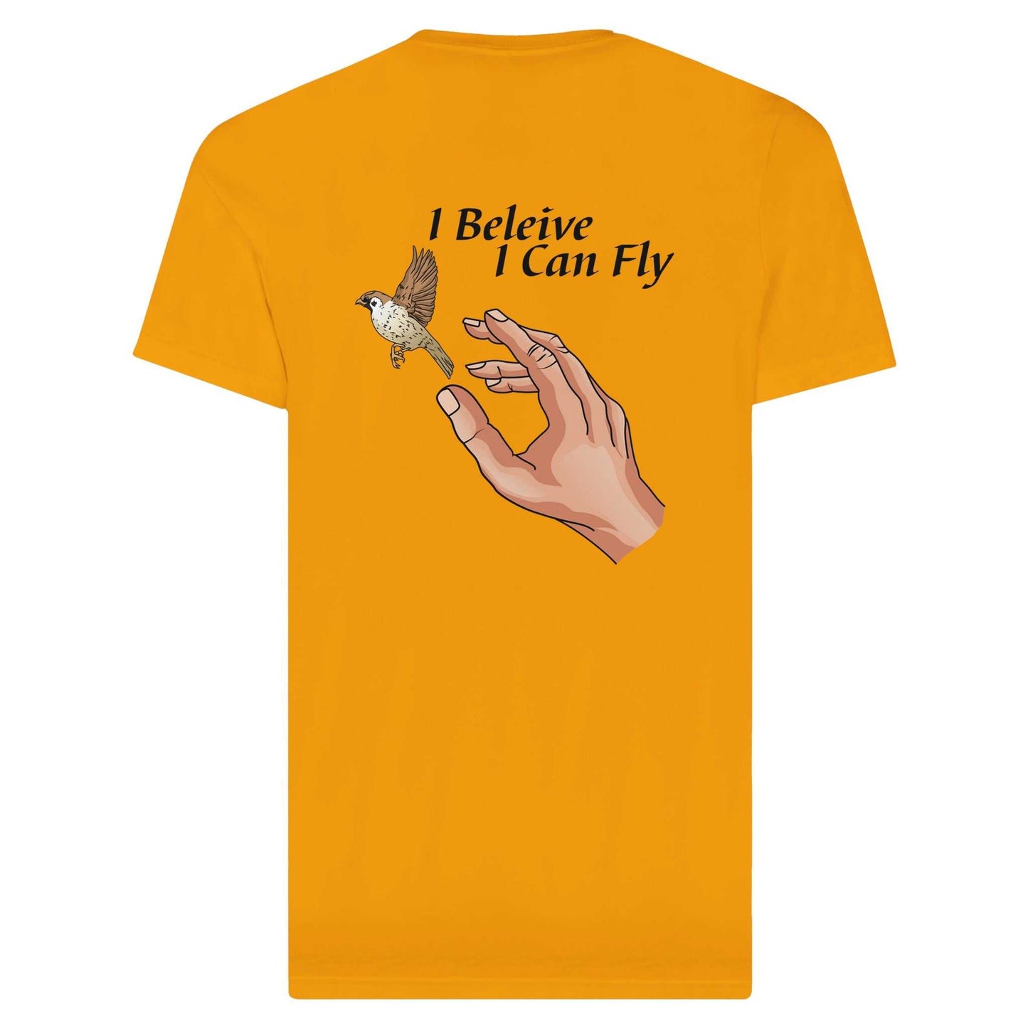 Premium Unisex Crewneck T-shirt - I Believe, I Can Fly