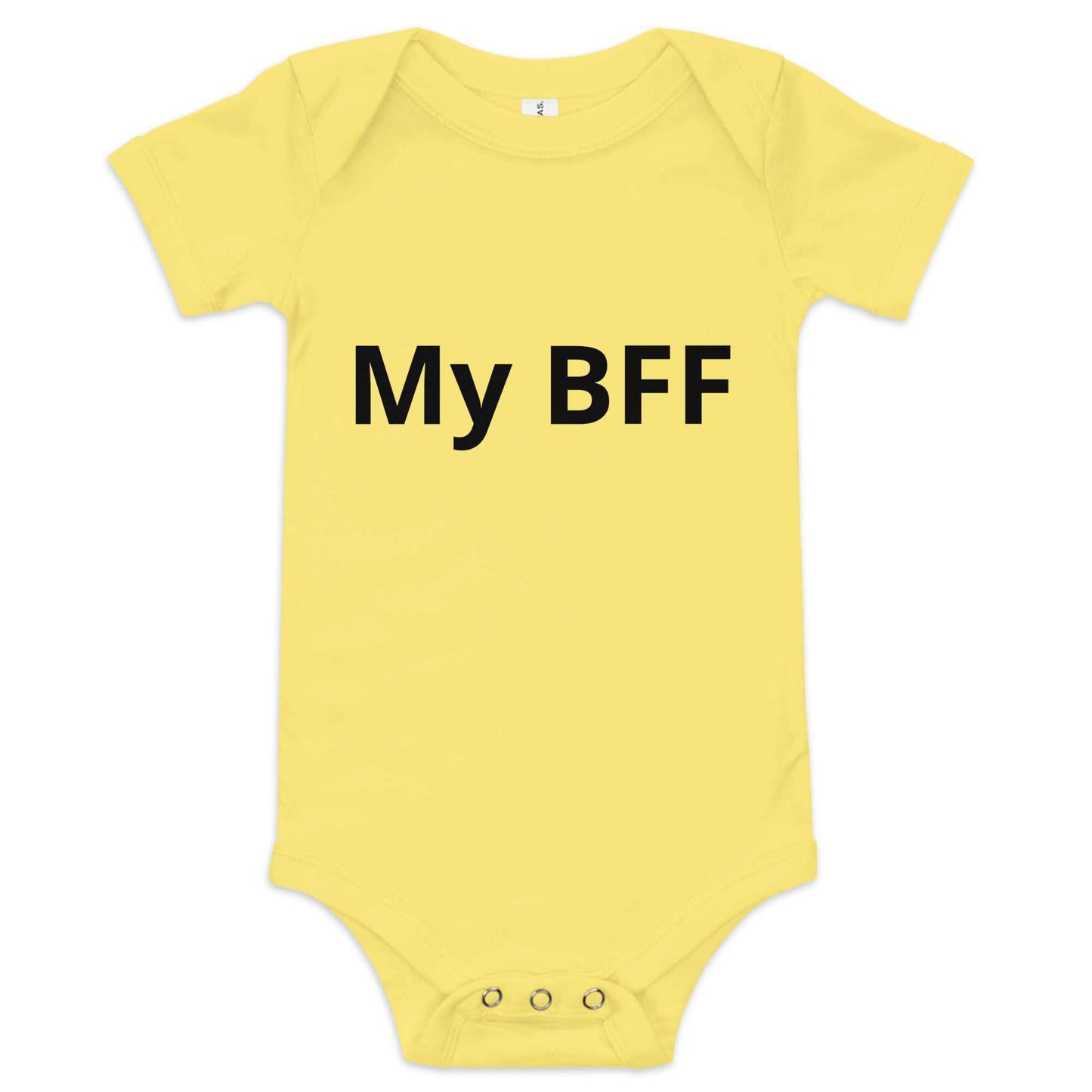 Baby short sleeve one piece - My BFF