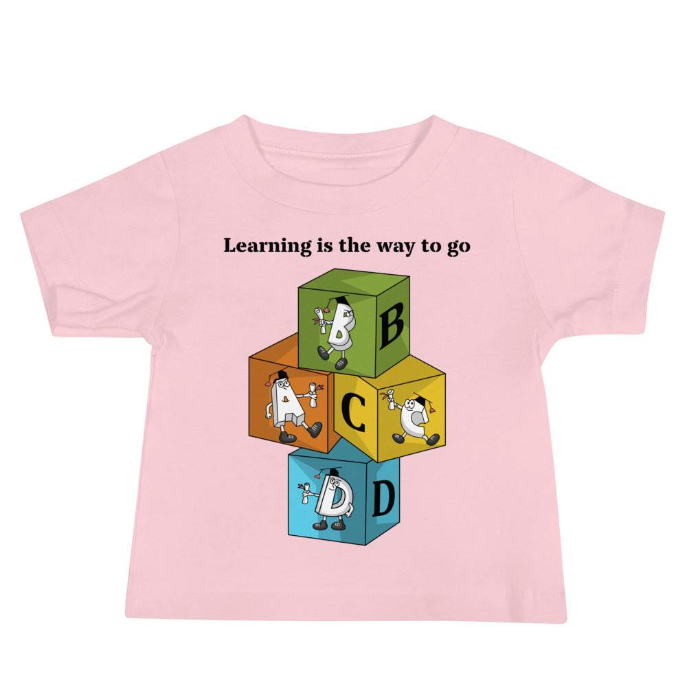 Baby Jersey Short Sleeve Tee - ABC's