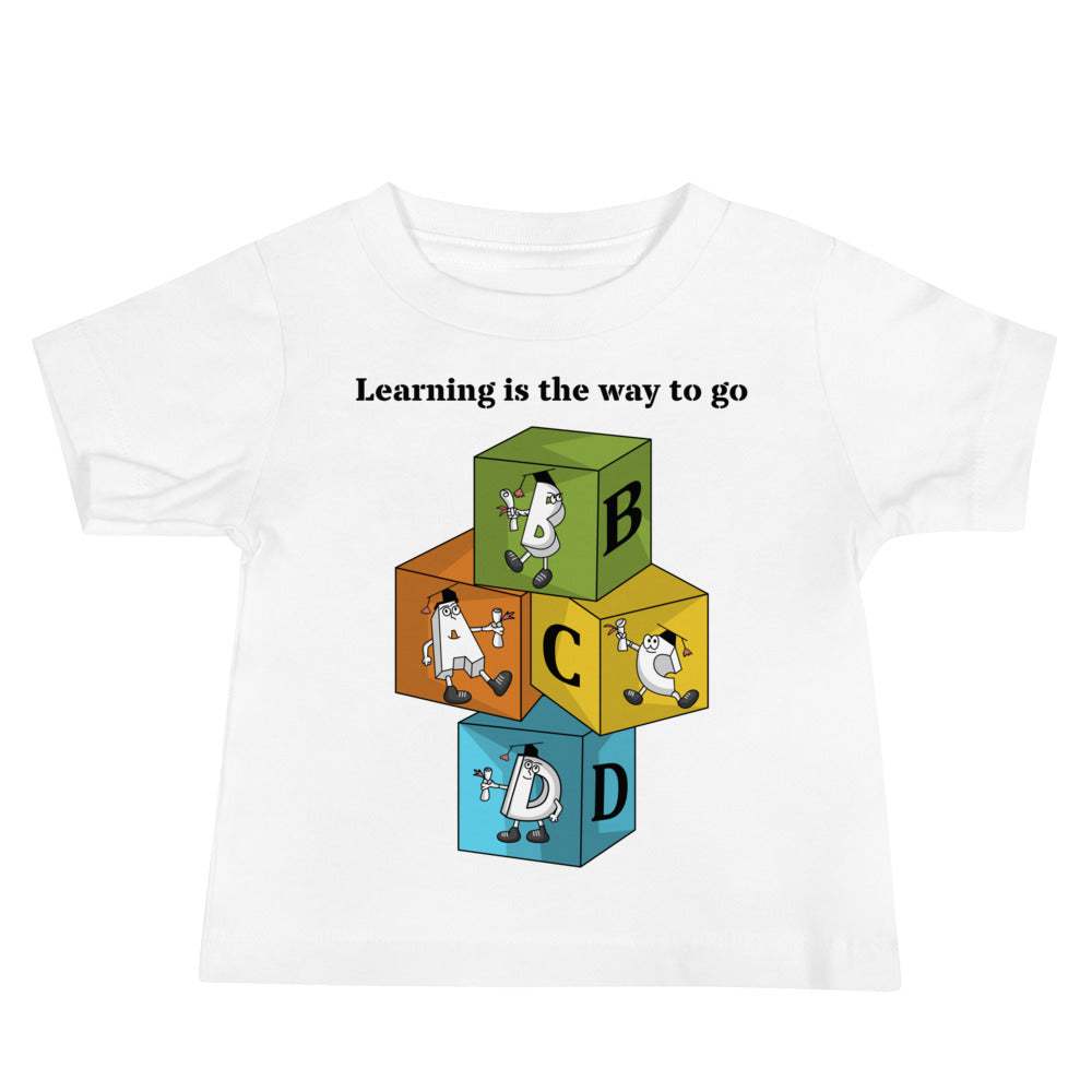 Baby Jersey Short Sleeve Tee - ABC's