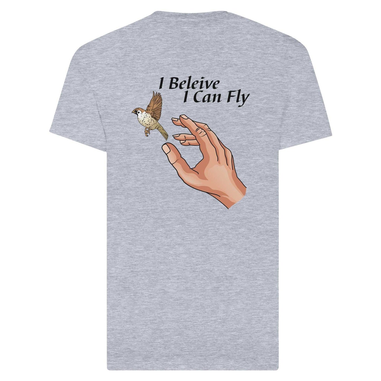 Premium Unisex Crewneck T-shirt - I Believe, I Can Fly