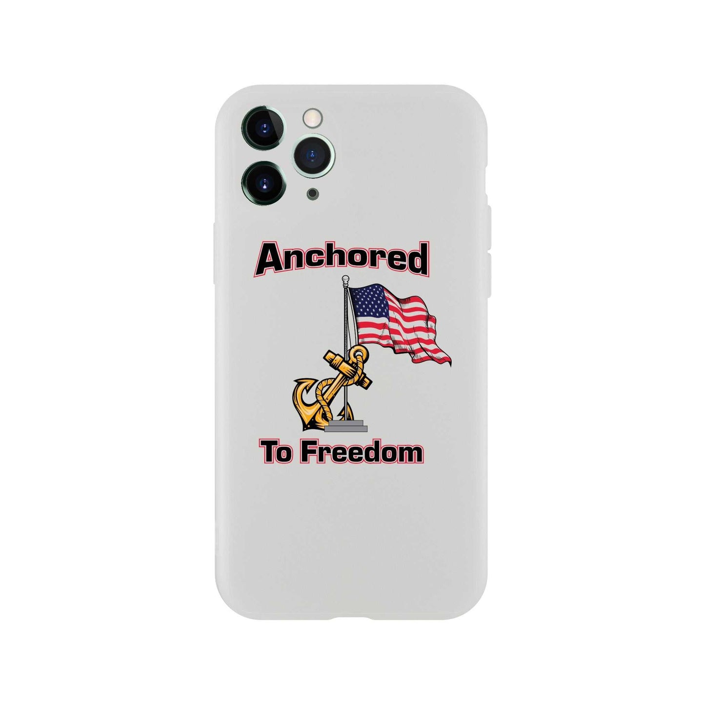 Apple Flexi case - Anchored to Freedom