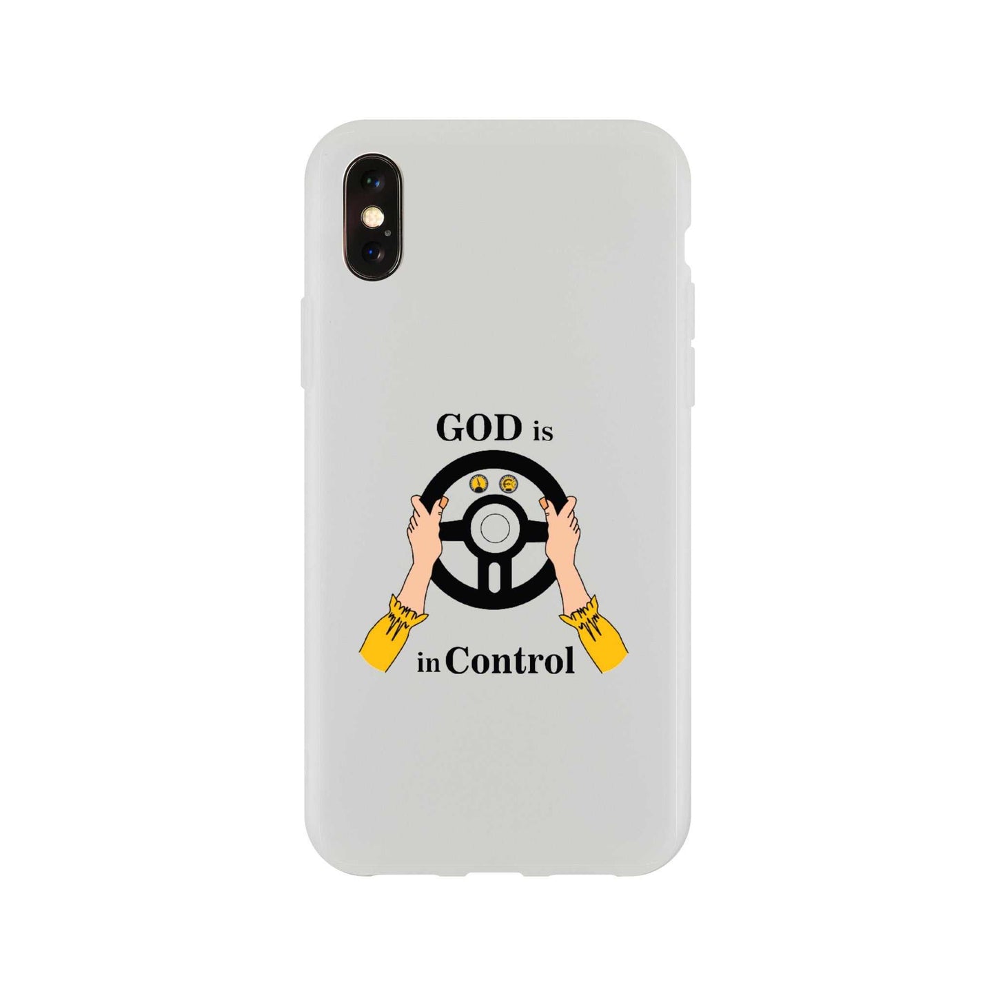 Apple Flexi case - God Is In Control
