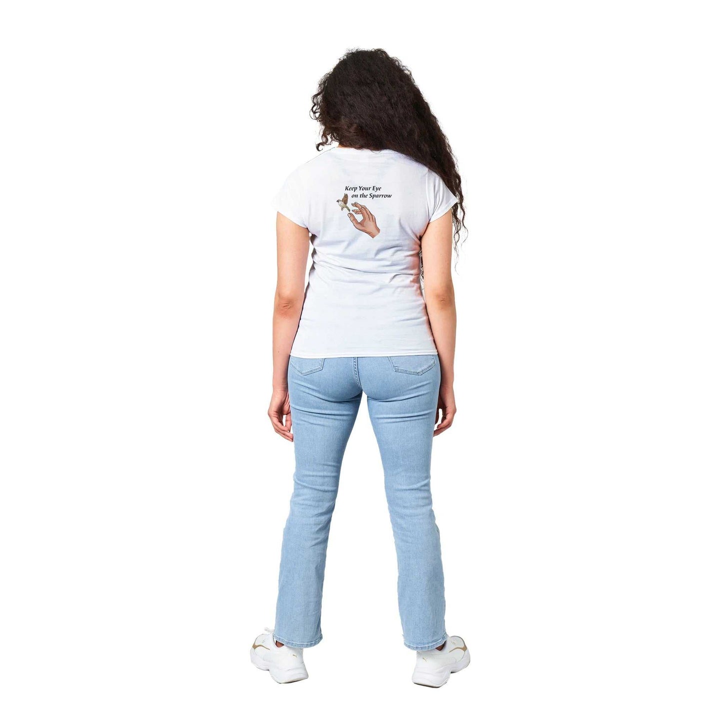 Classic Womens Crewneck T-shirt - I Believe I can Fly