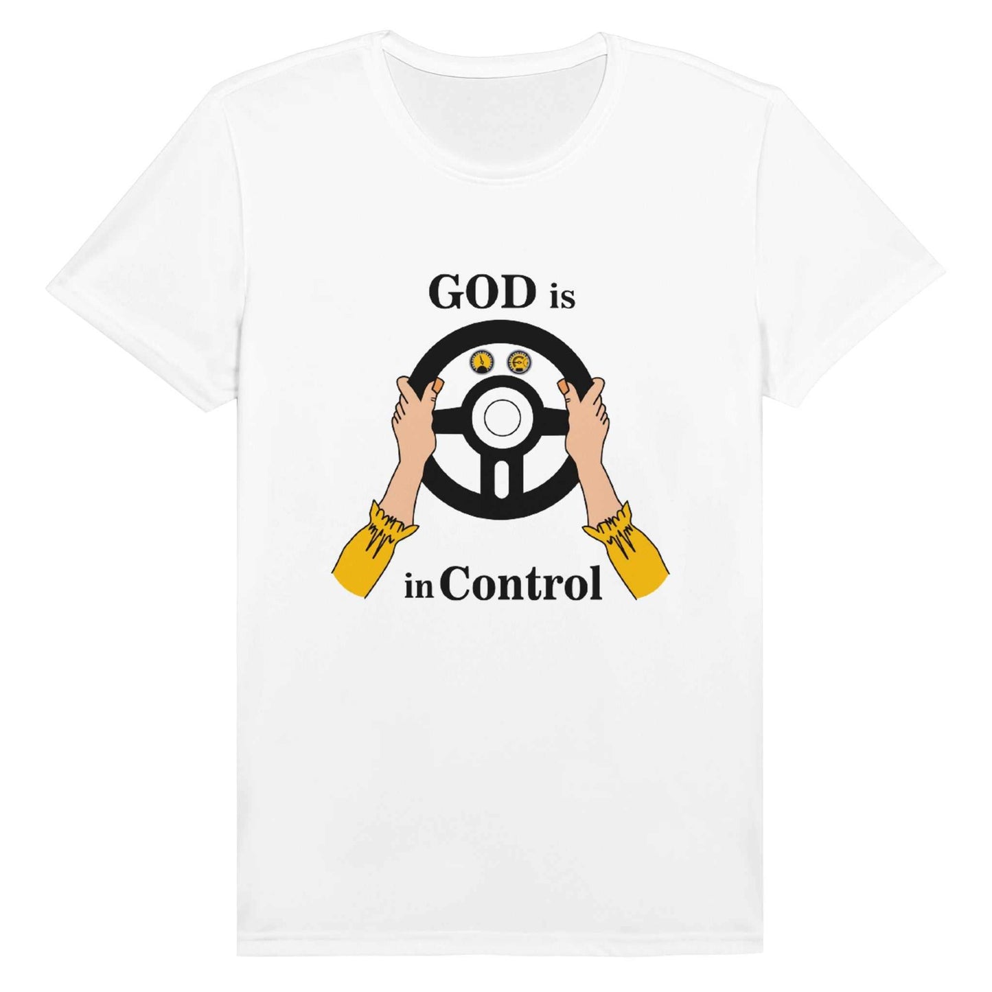Performance Unisex Crewneck T-shirt - God is In Control