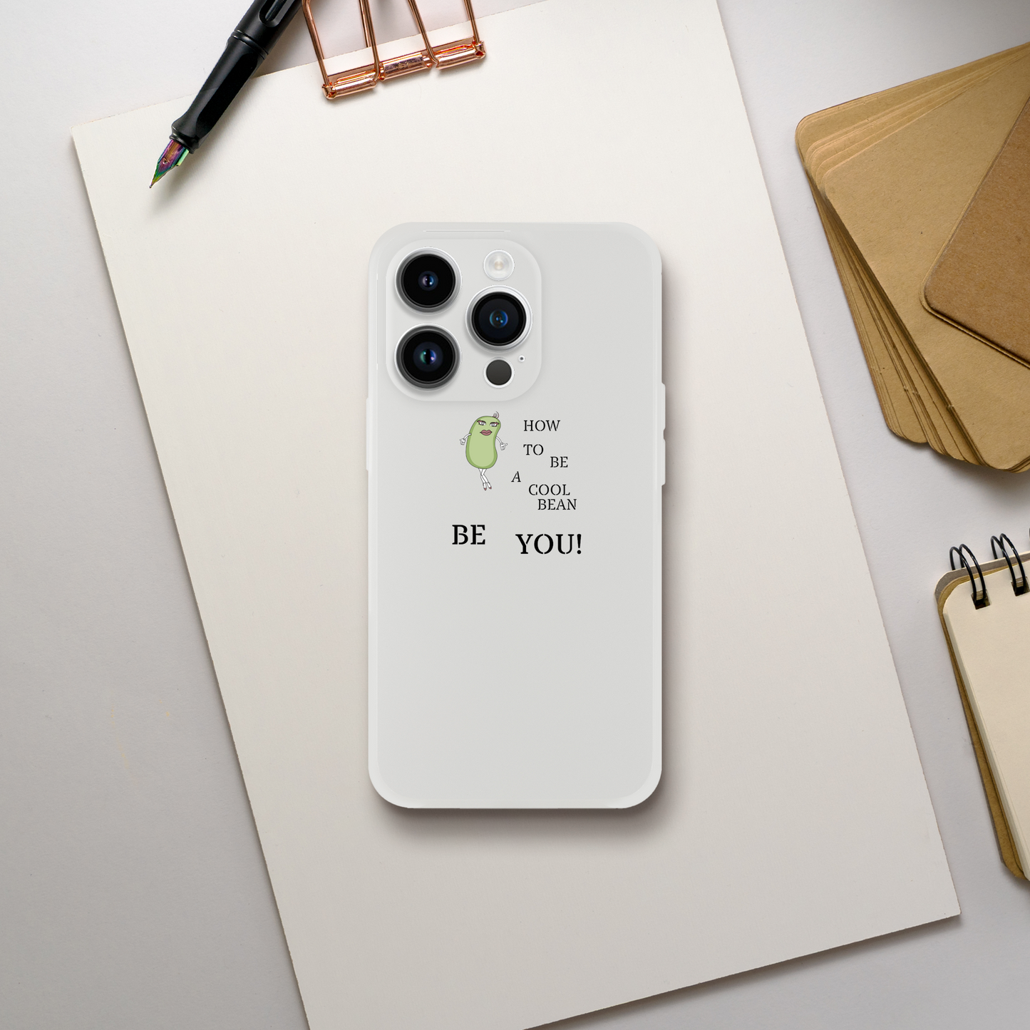 Apple Flexi case - If you want to be Cool Just Be YOU!
