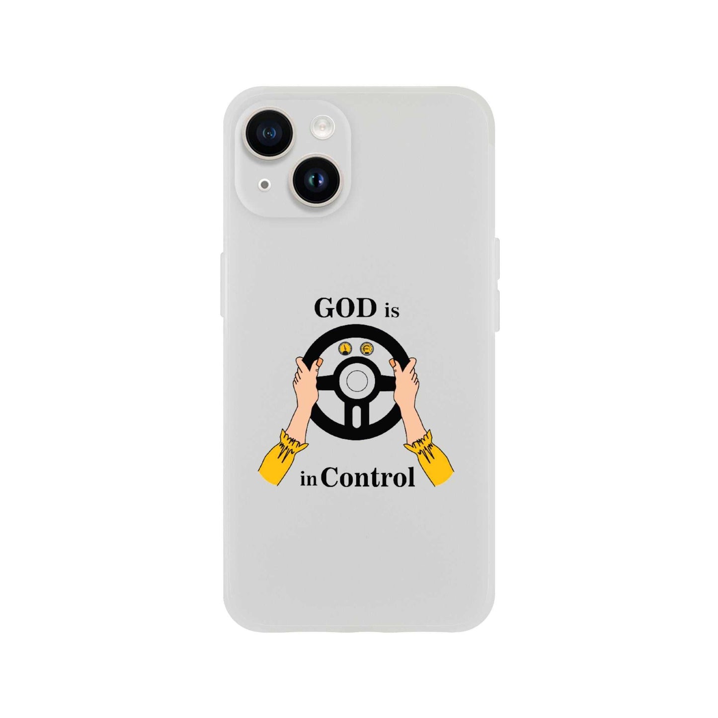 Apple Flexi case - God Is In Control