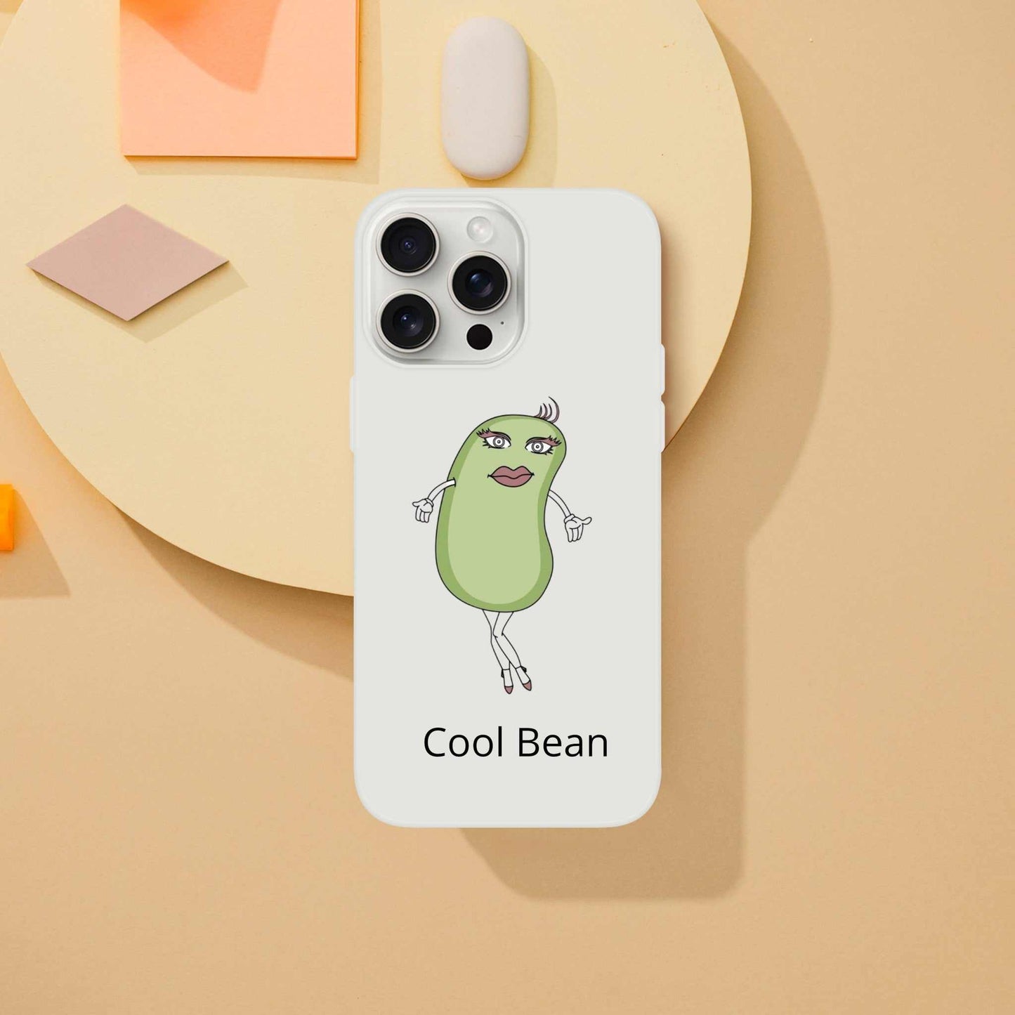 Apple Flexi case - Cool Bean
