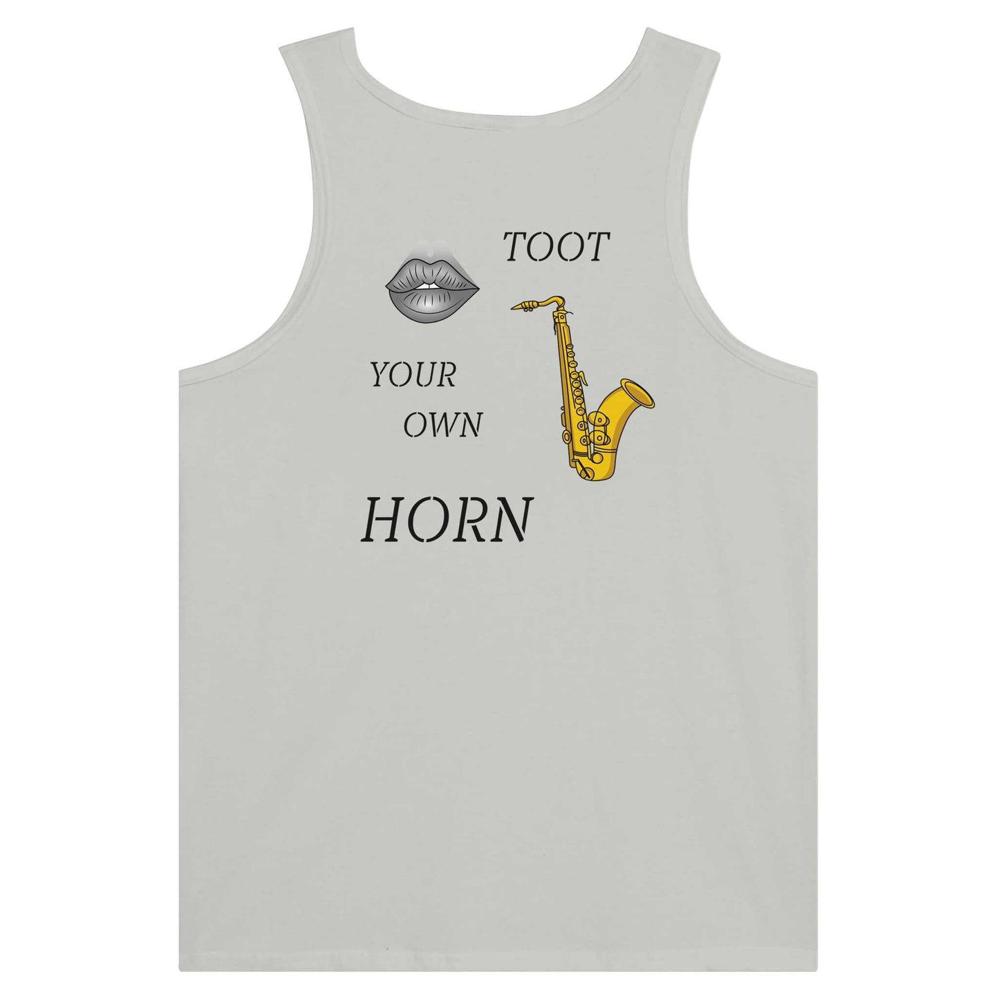 Premium Unisex Tank Top - Toot Your Own Horn