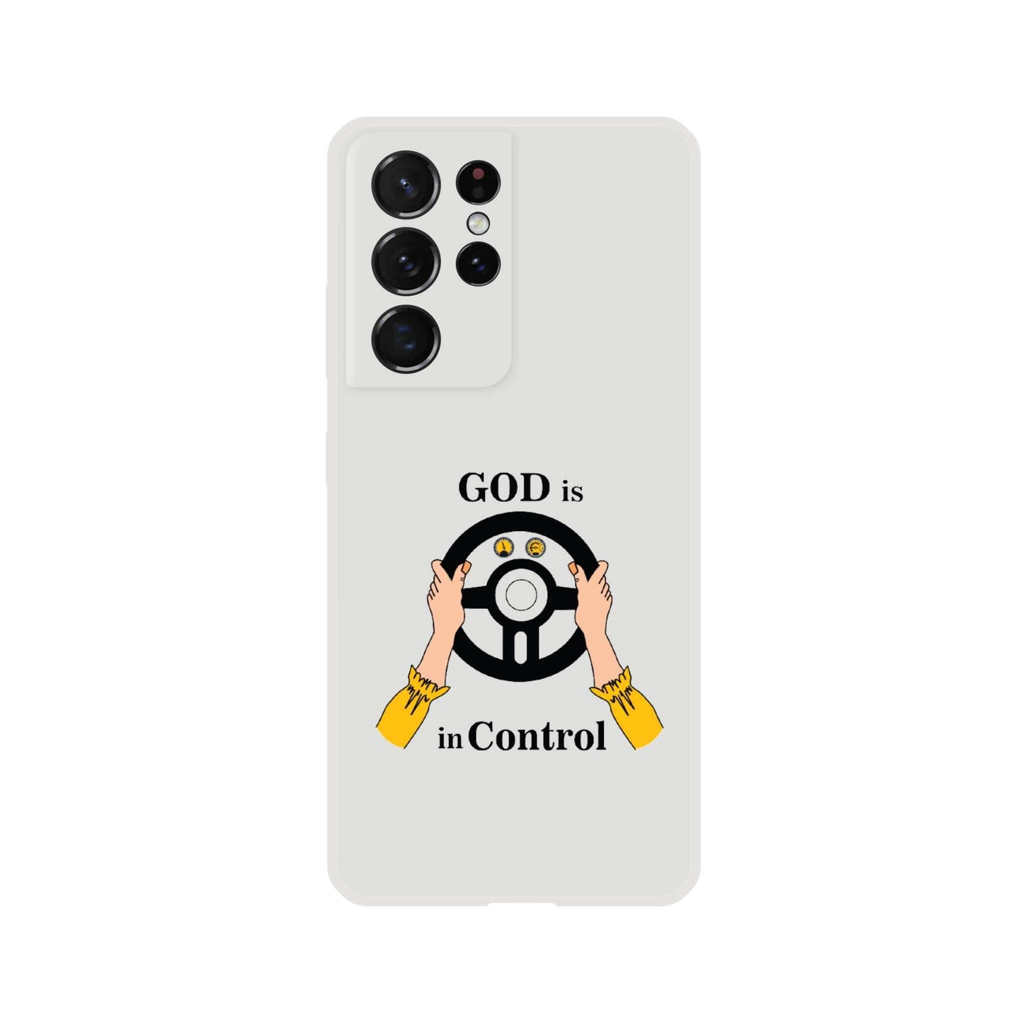 Samsung Flexi case - God Is In Control