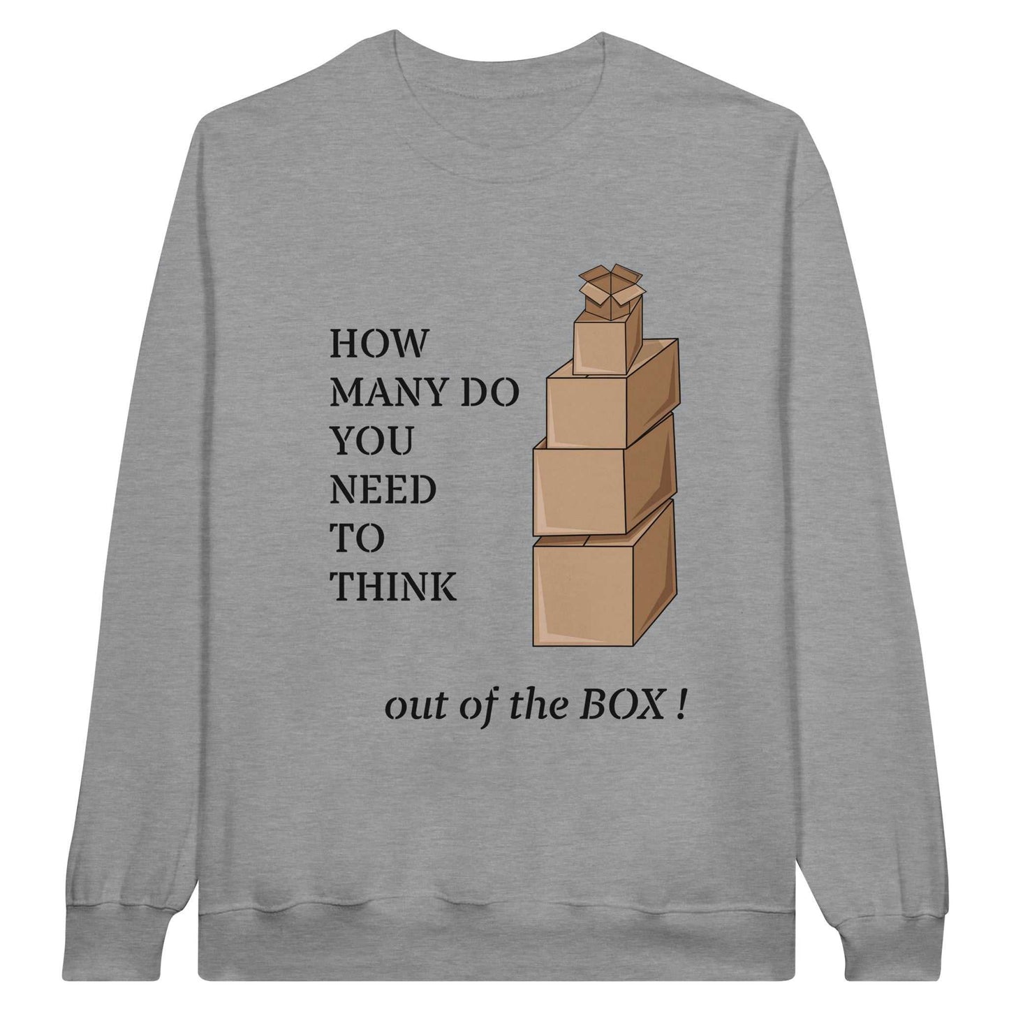 Classic Unisex Crewneck Sweatshirt - Thinking out the Box
