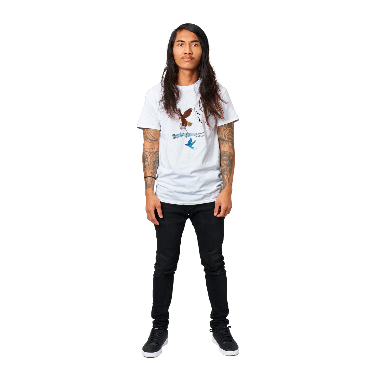 Heavyweight Unisex Crewneck T-shirt - The Habitat