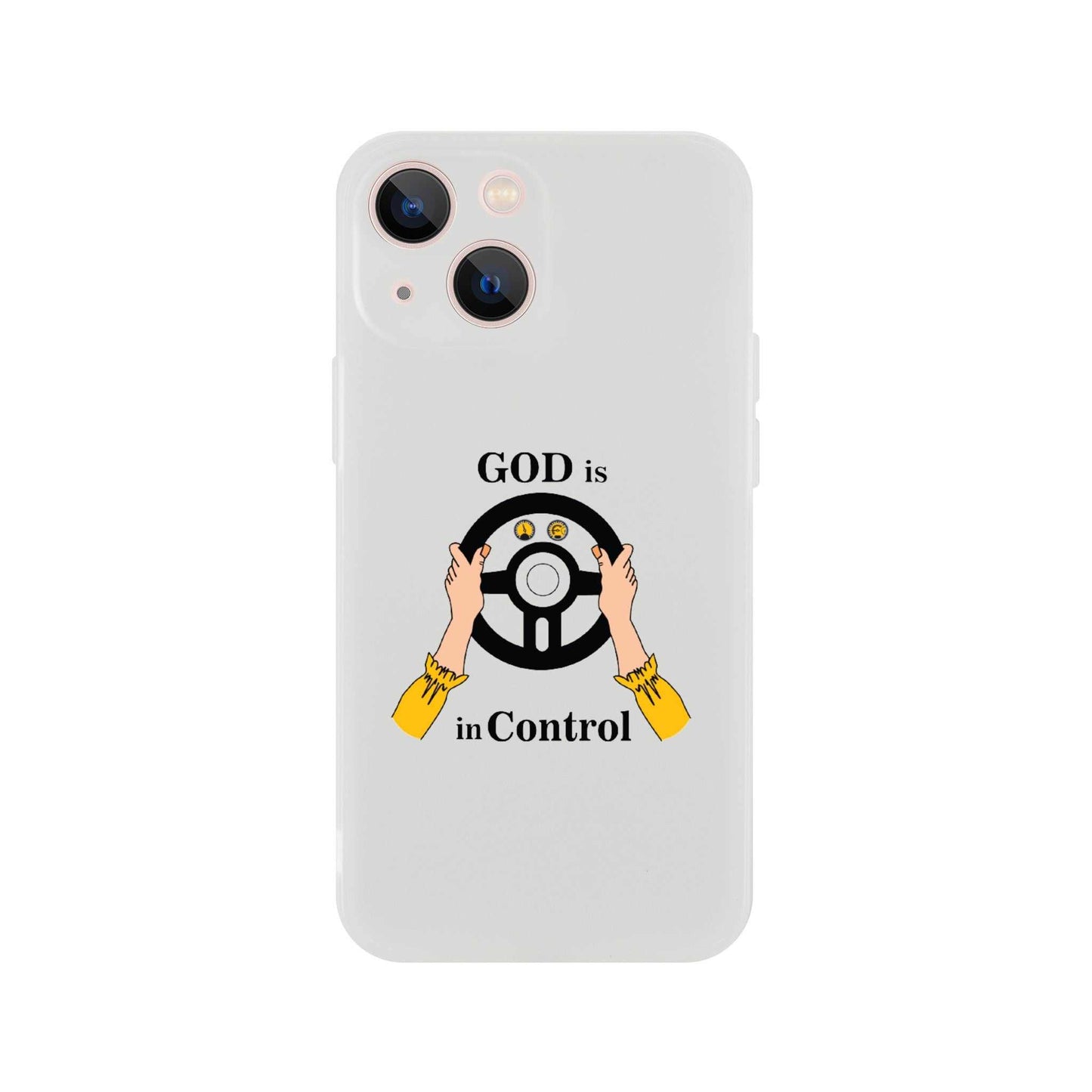 Apple Flexi case - God Is In Control