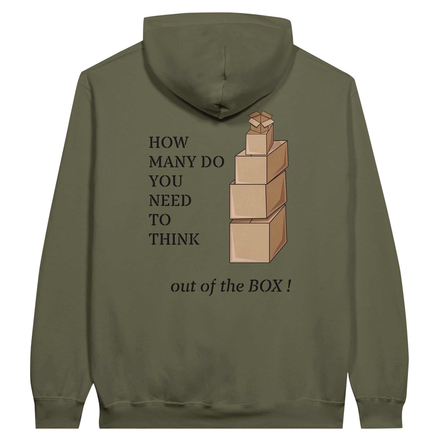 Classic Unisex Pullover Hoodie - Thinking out the Box