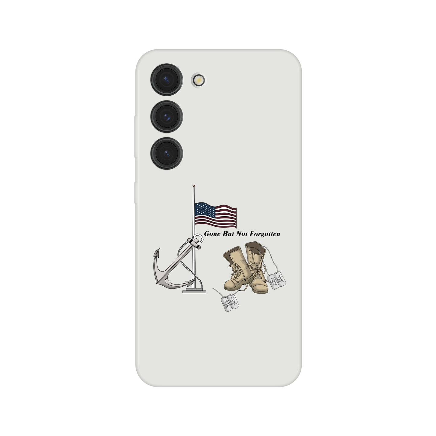 Samsung Flexi case - Gone But Not Forgotten