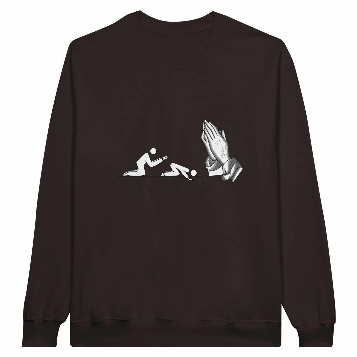 Classic Unisex classic sweatshirt - Kneel why you pray