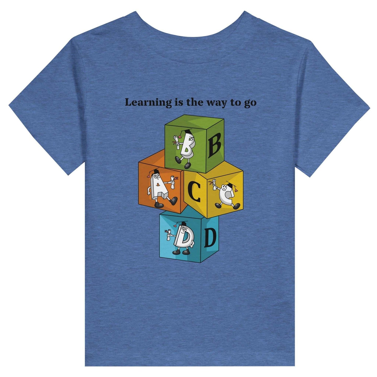 Toddler Staple T-Shirt | Bella + Canvas 3001T - Learning ABC's