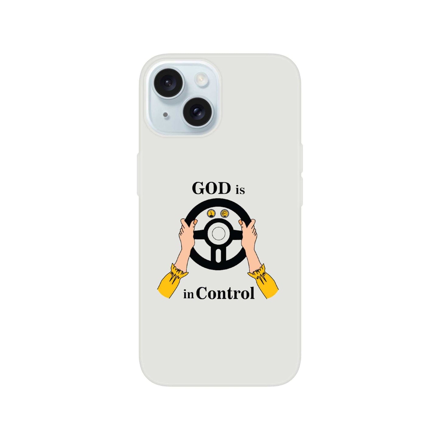 Apple Flexi case - God Is In Control
