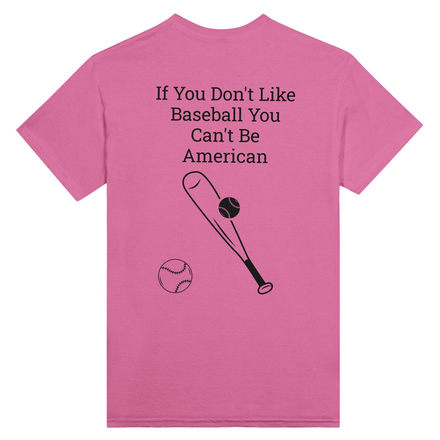 Heavyweight Unisex Crewneck T-shirt - American Baseball