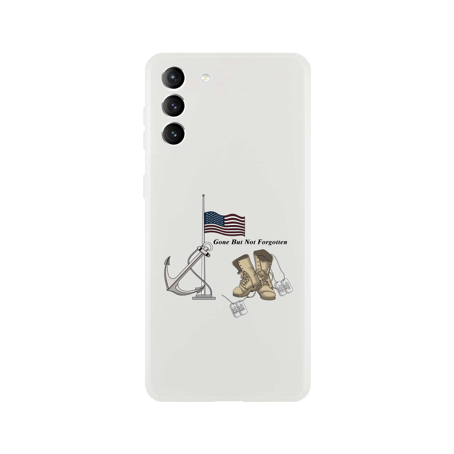 Samsung Flexi case - Gone But Not Forgotten