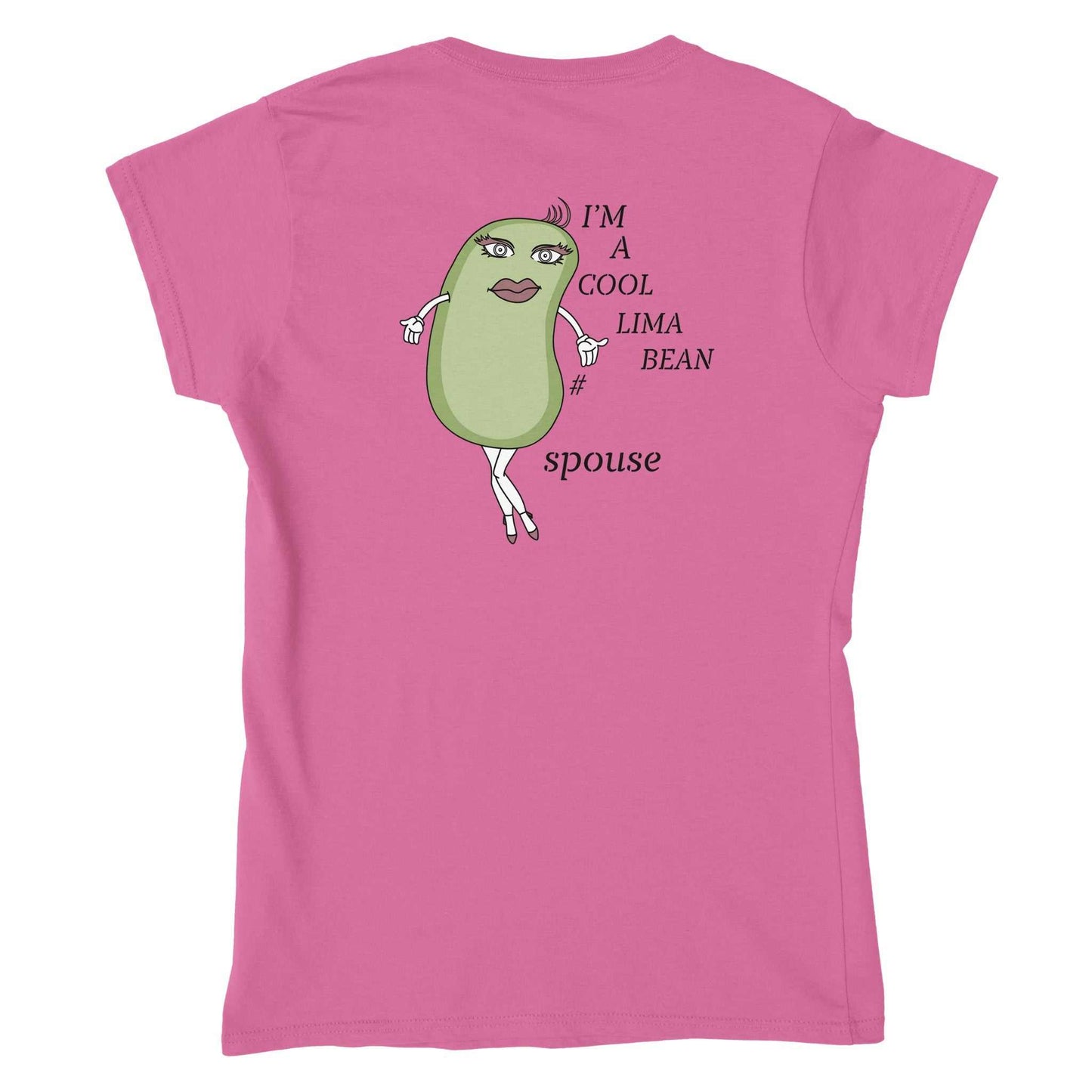 Classic Womens Crewneck T-shirt - Cool Lima Bean Spouse