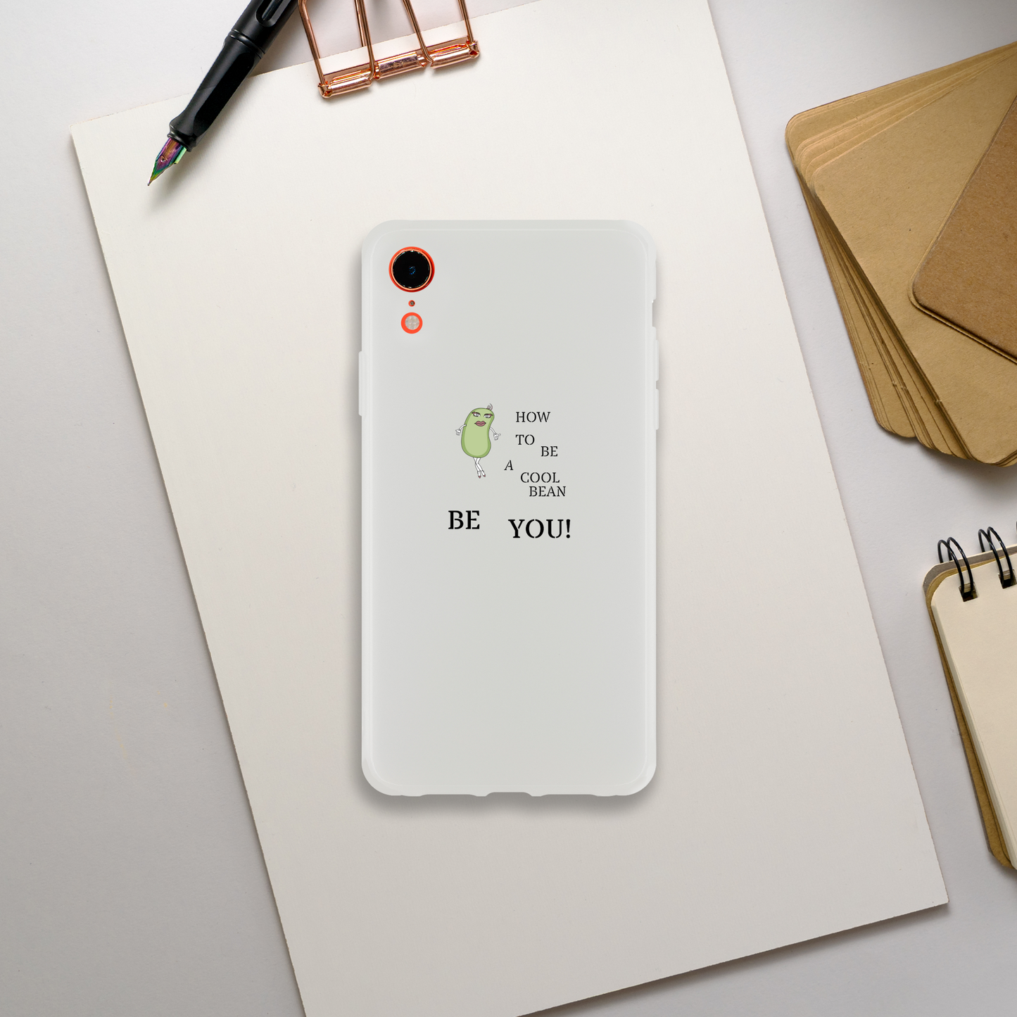 Apple Flexi case - If you want to be Cool Just Be YOU!