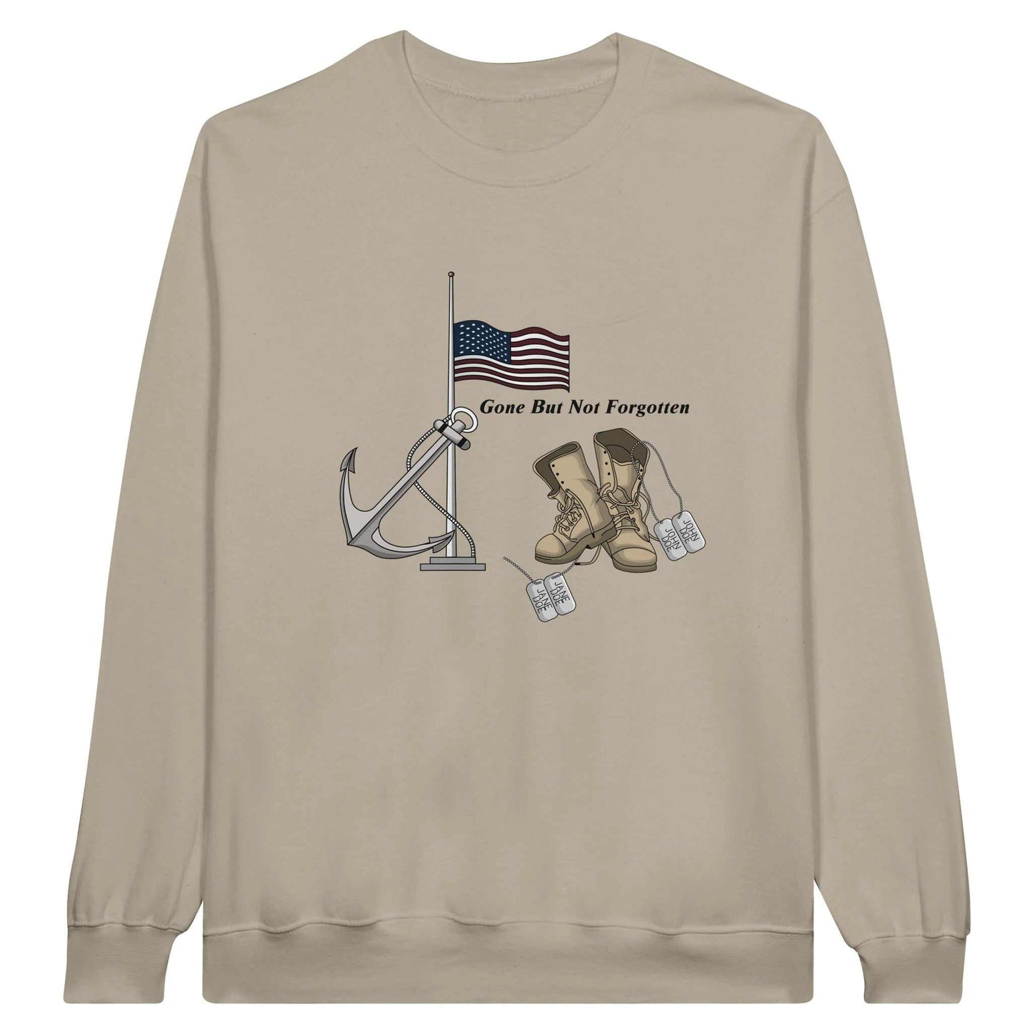 Classic Unisex Crewneck Sweatshirt - Gone But NOT Forgotten