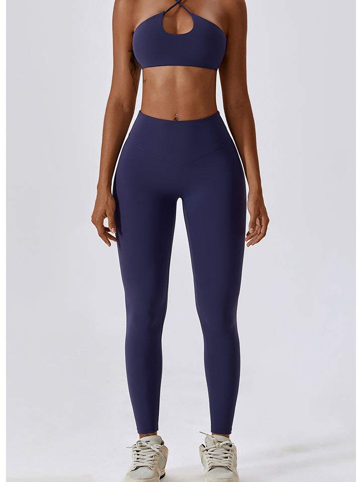 Wide Waistband Sports Pants