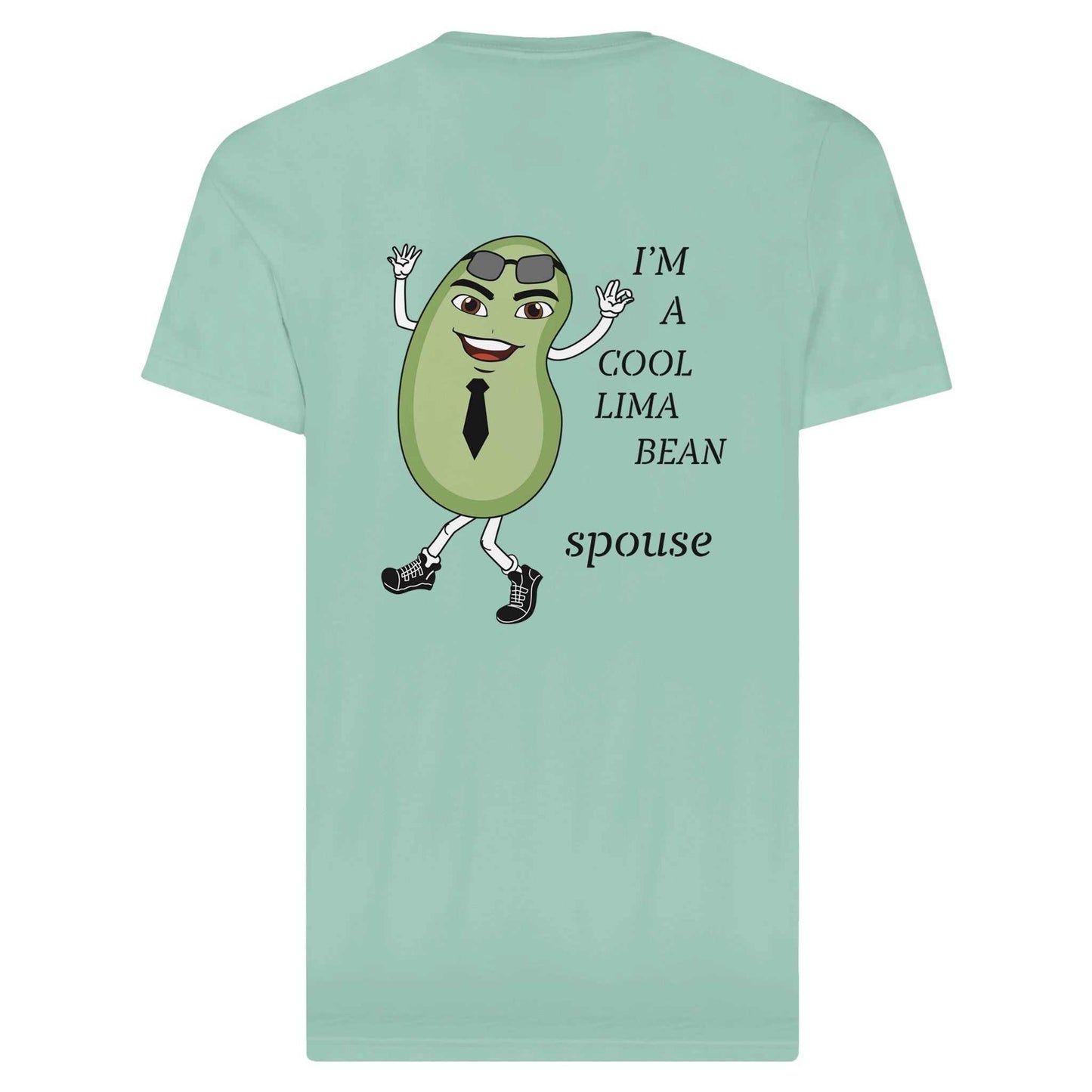 Premium Unisex Crewneck T-shirt - Cool Lima Bean Spouse