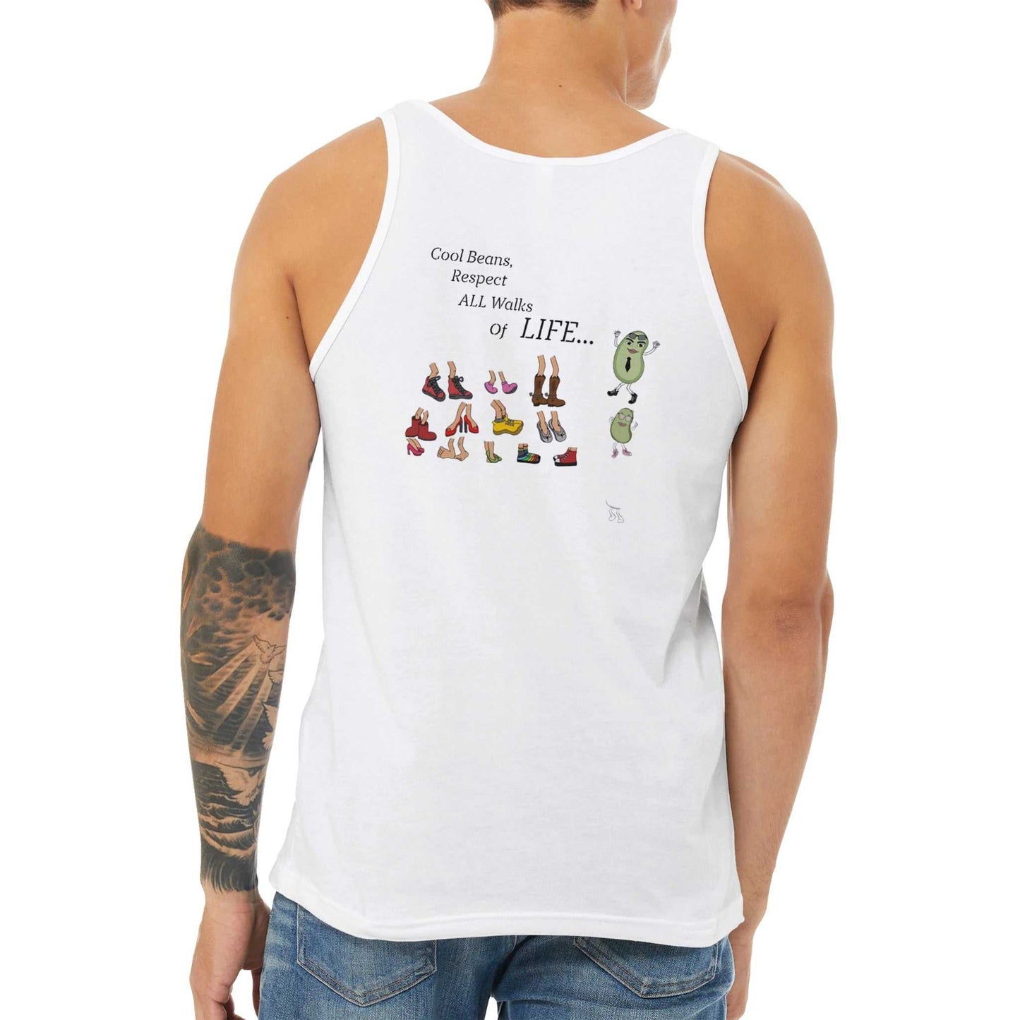 Premium Unisex Tank Top - Respect all walks of life